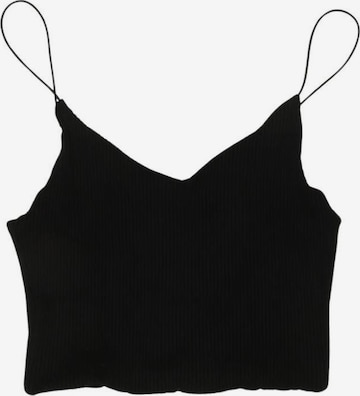 WEEKDAY Top XS in Schwarz: Vorderseite