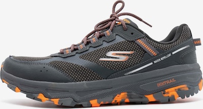 SKECHERS Sneaker in dunkelgrau / orange / weiß, Produktansicht