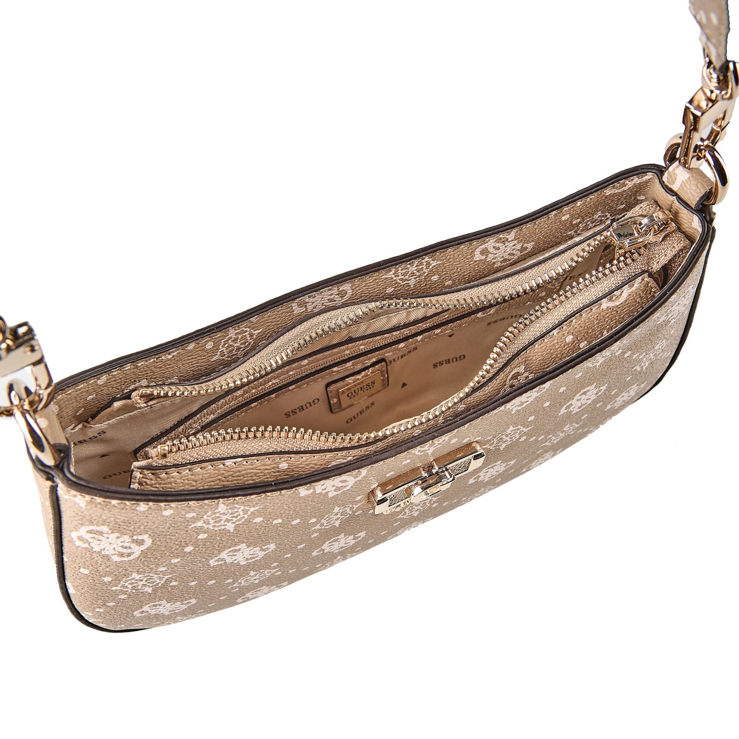 Borsa a spalla 'Emelie' di GUESS in beige