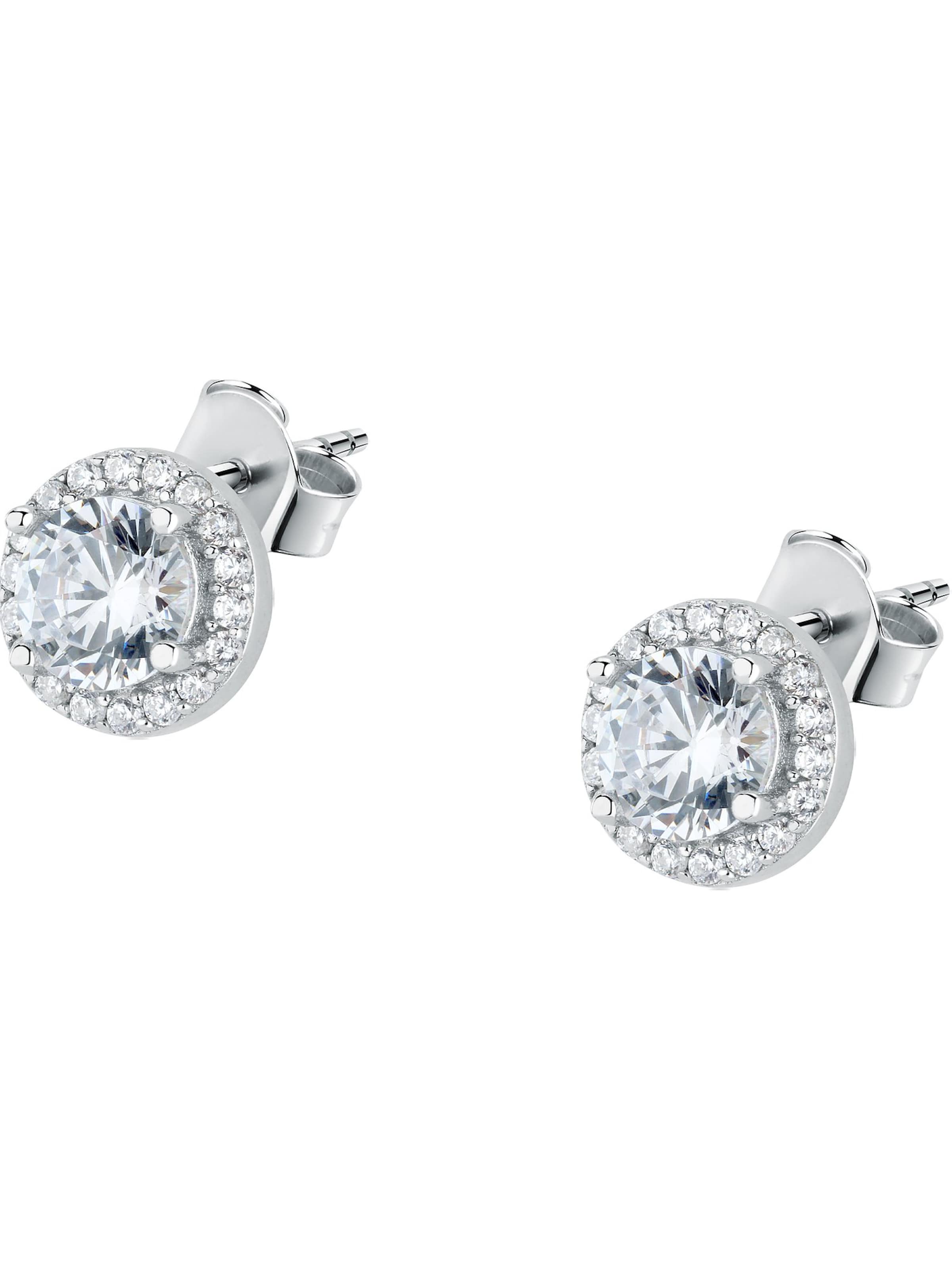 La Petite Story Ohrringe in Silber: Vorderseite