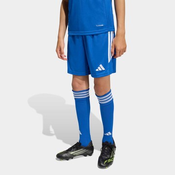 ADIDAS PERFORMANCE Regular Workout Pants 'Tiro26 League' in Blue: front