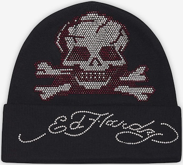 juoda Ed Hardy Megzta kepurė: priekis