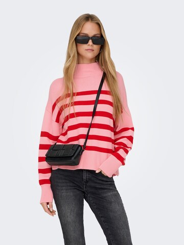 ONLY Pullover 'ONLBari' i pink: forside