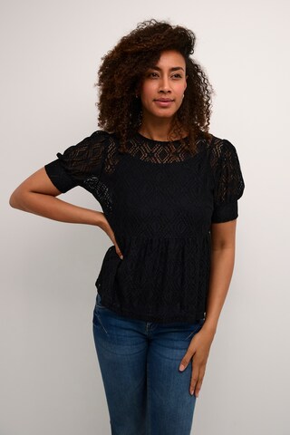 Cream Bluse 'Remi' in Schwarz: predná strana