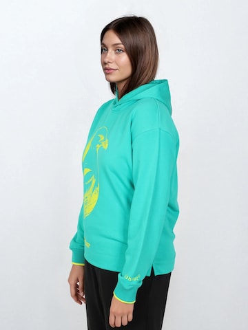 Sweat-shirt 'ADJÜS' salzhaut en vert