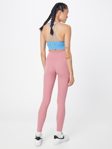 NIKE - Skinny Calças de desporto 'One' em rosa