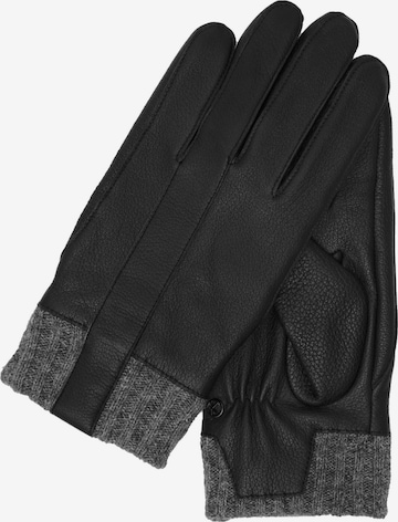 KESSLER Full Finger Gloves 'Otis' in Black: front