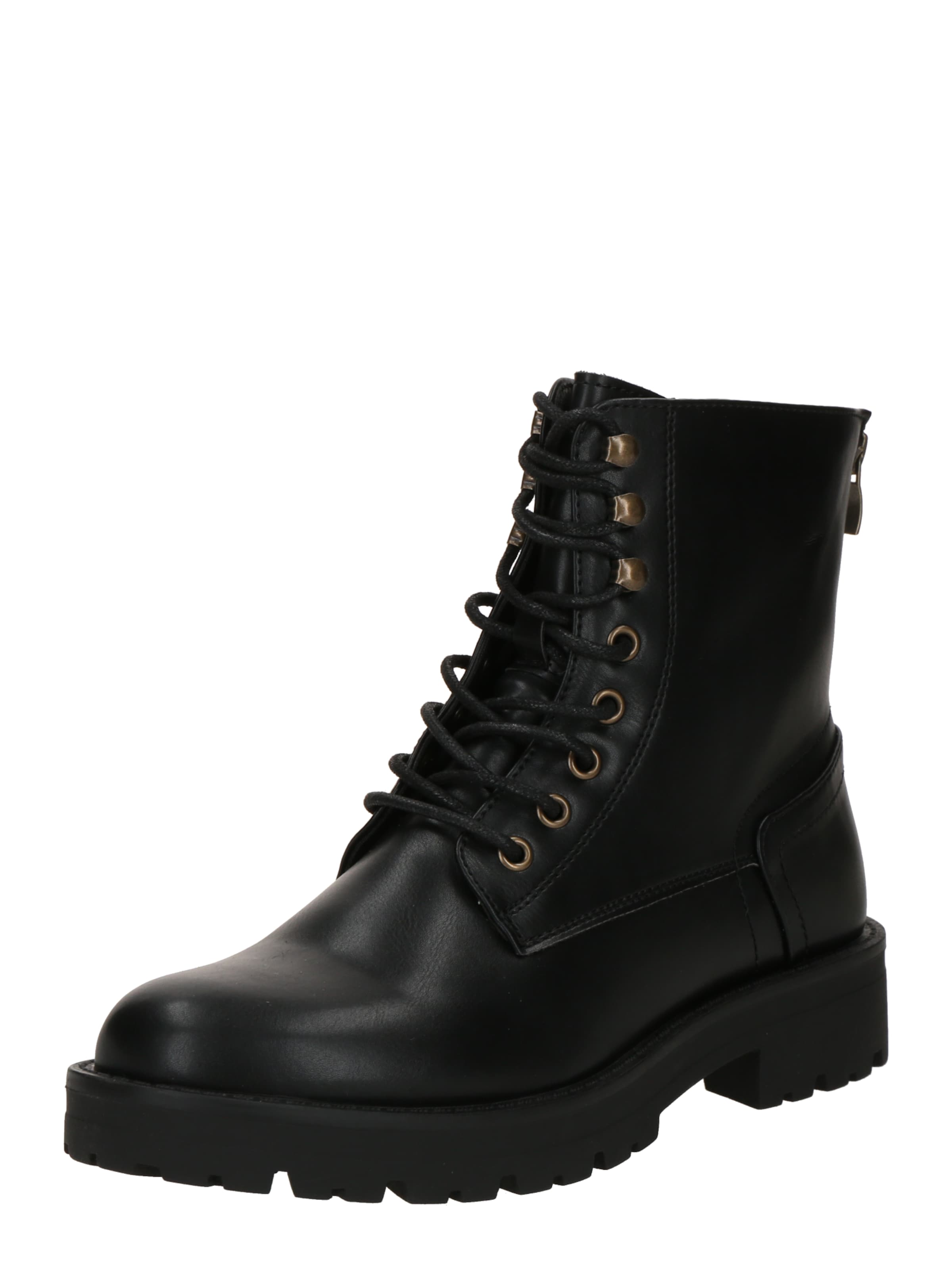 ABOUT YOU Lace-Up Ankle Boots 'Anita' in Black: front