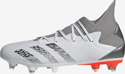 ADIDAS PERFORMANCE Soccer Cleats 'Predator Freak.3' in Grey / Orange red / White, Item view