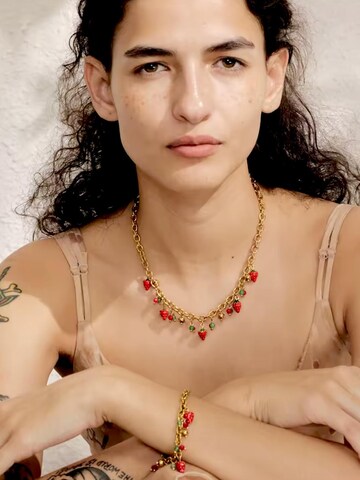 Bracelet 'AMABELLA' Cala Rose en or