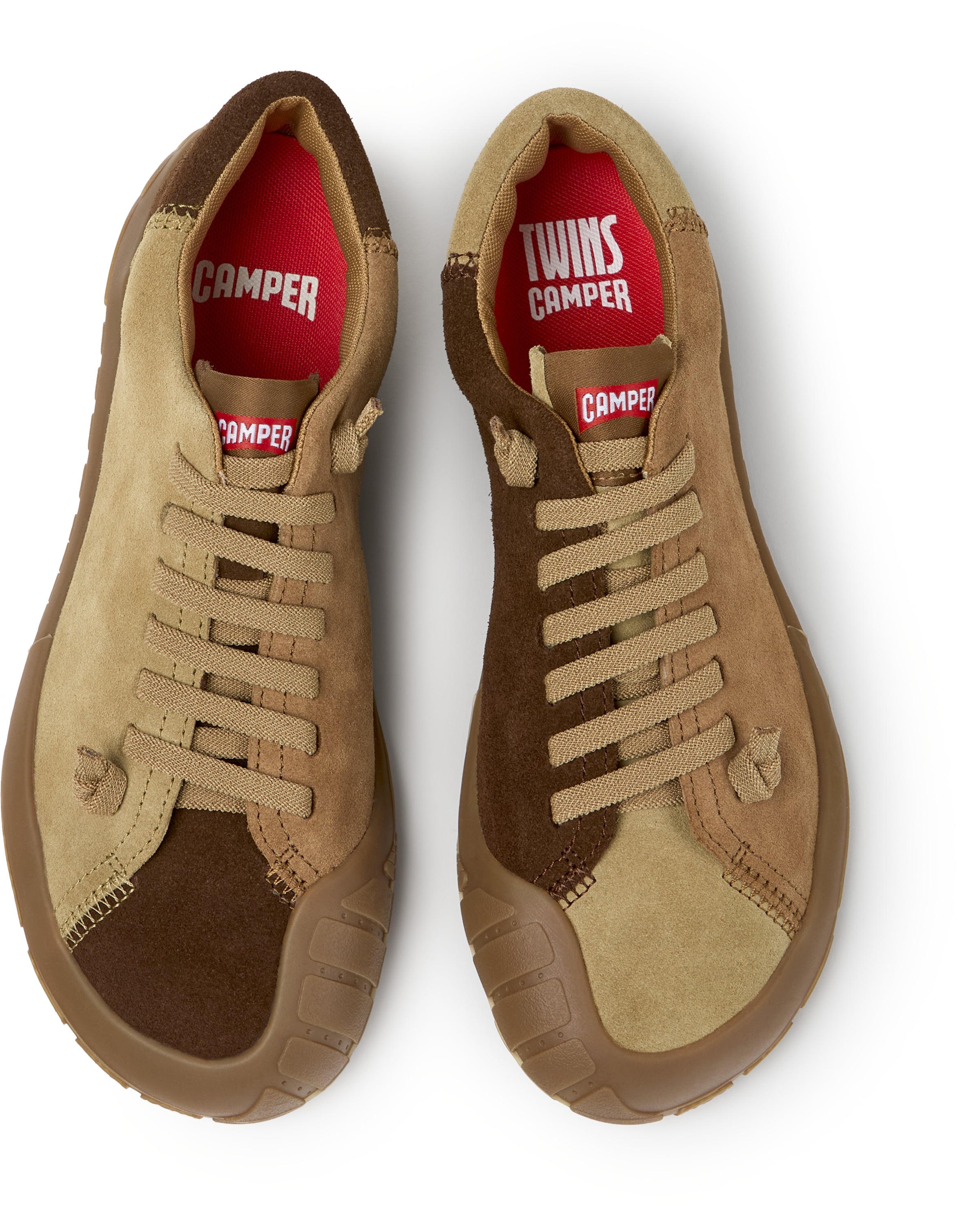 Sneaker bassa ' Twins ' di CAMPER in marrone