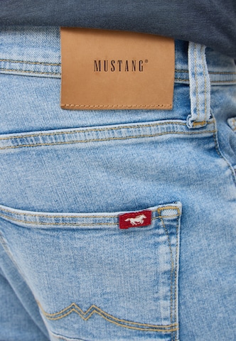 Slimfit Jeans 'Vegas' de la MUSTANG pe albastru