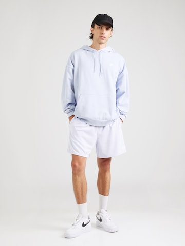 purpurinė Nike Sportswear Megztinis be užsegimo 'CLUB'