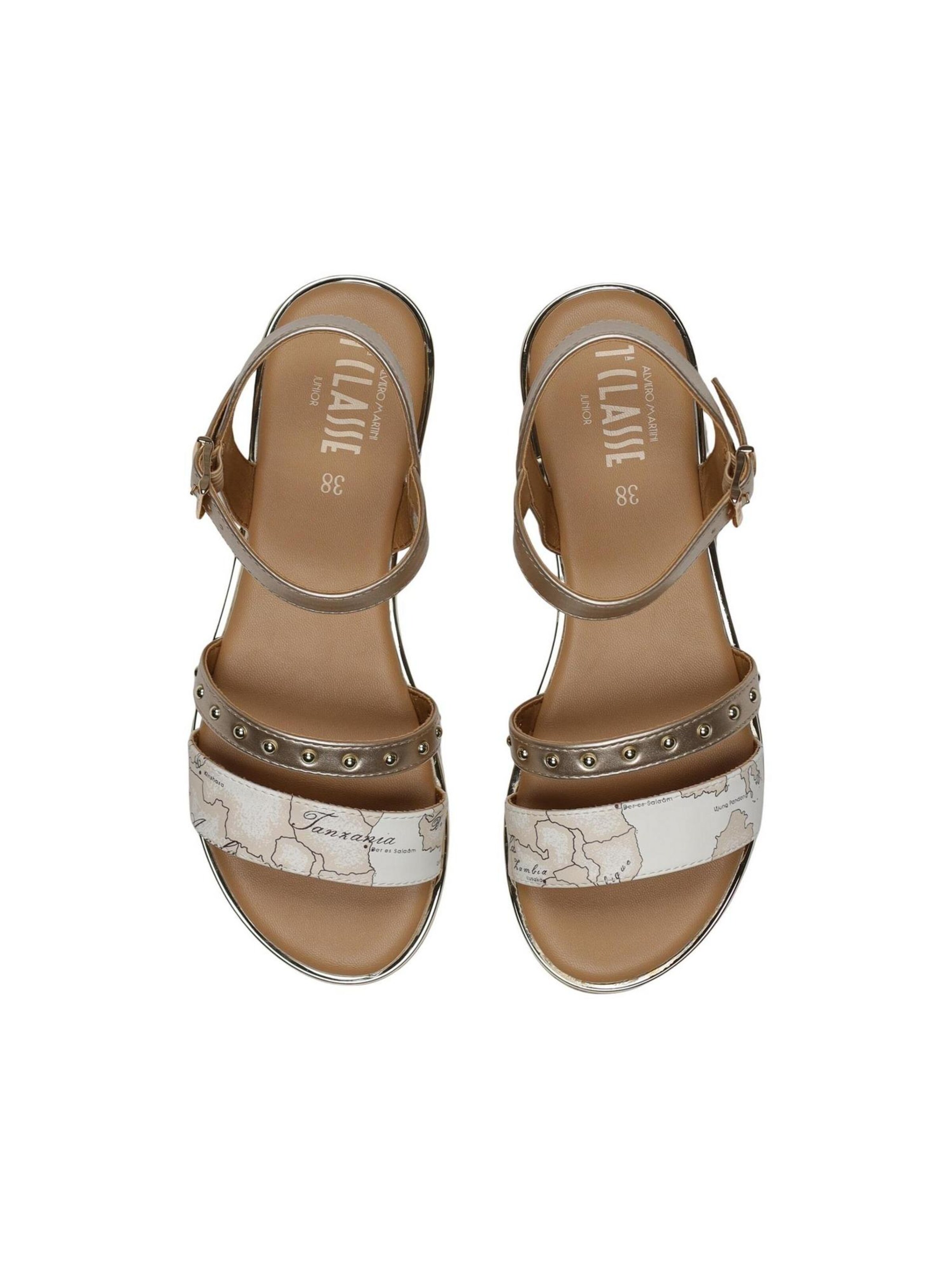 Sandalo 'CHILD 2453 0371' di Alviero Martini 1a clase in oro