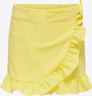 Pantalon 'Mette' KIDS ONLY en jaune : devant