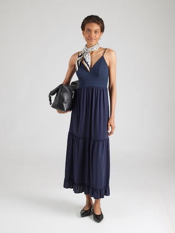 VILA Dress in Blue: front