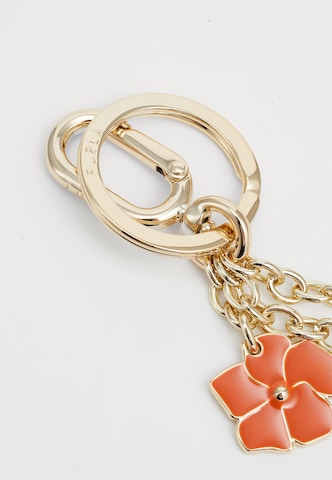 FURLA Key Ring 'BEE&FLOWERS' in Gold