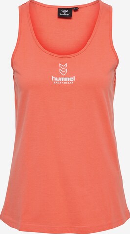 Haut de sport Hummel en orange : devant