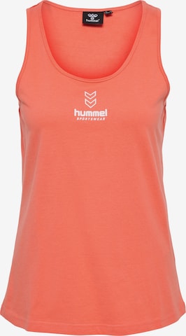 Haut de sport Hummel en orange : devant