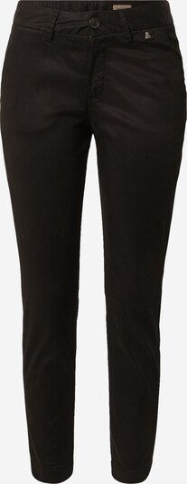 Herrlicher Pantalon chino en noir, Vue avec produit