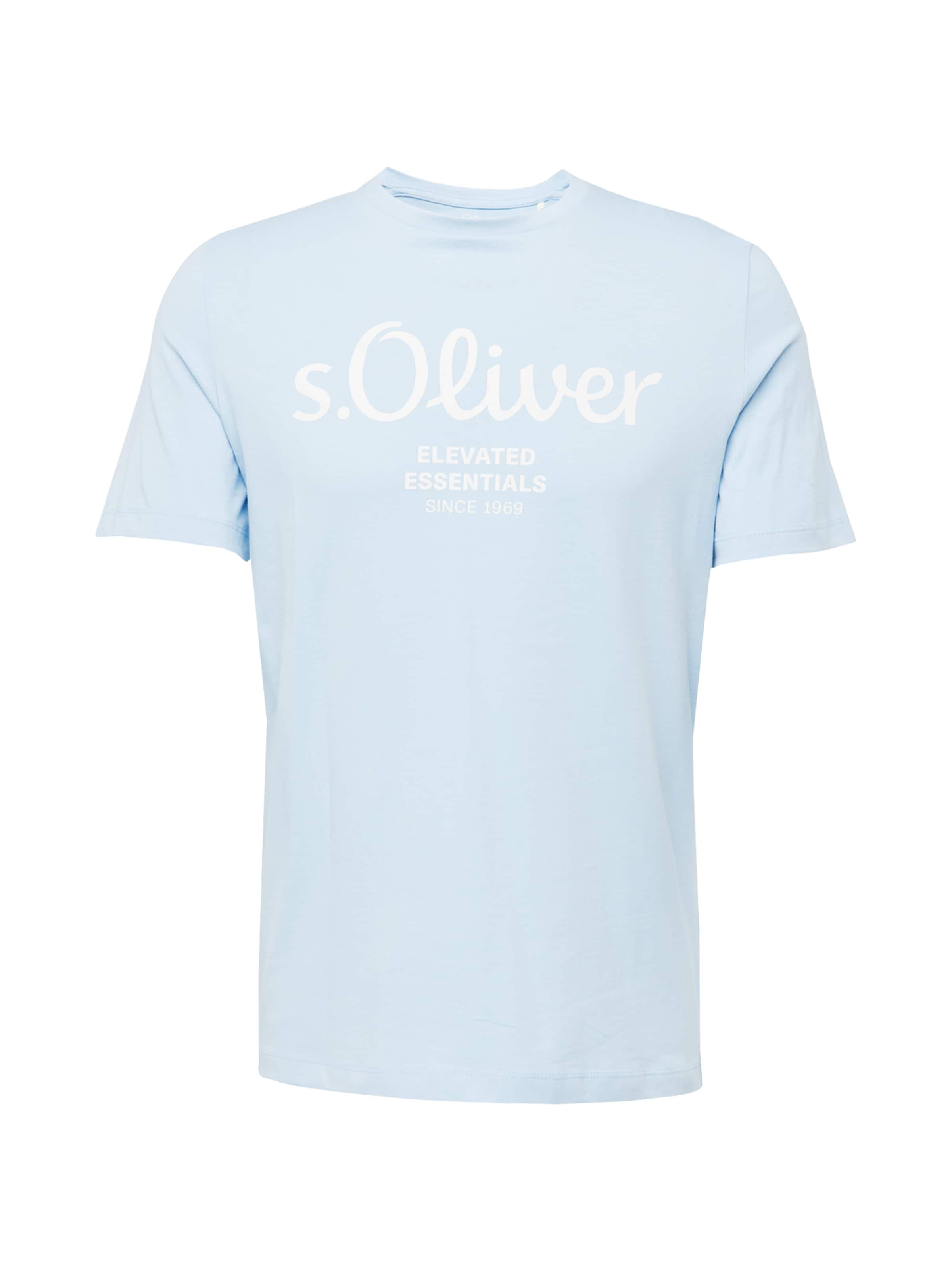 T-Shirt s.Oliver en bleu : devant