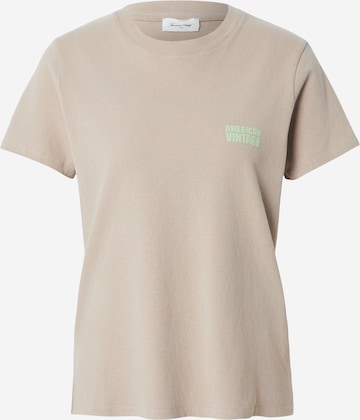 AMERICAN VINTAGE Paita 'YKOBOW' värissä harmaa: etupuoli