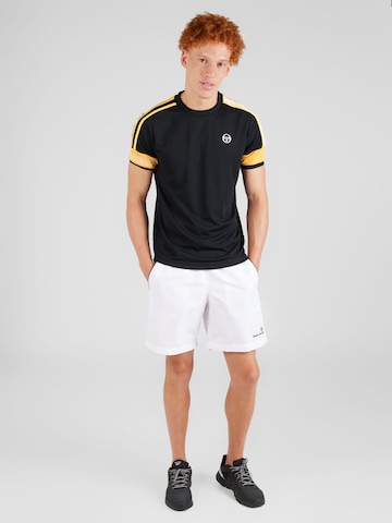 Sergio Tacchini regular Παντελόνι φόρμας σε λευκό