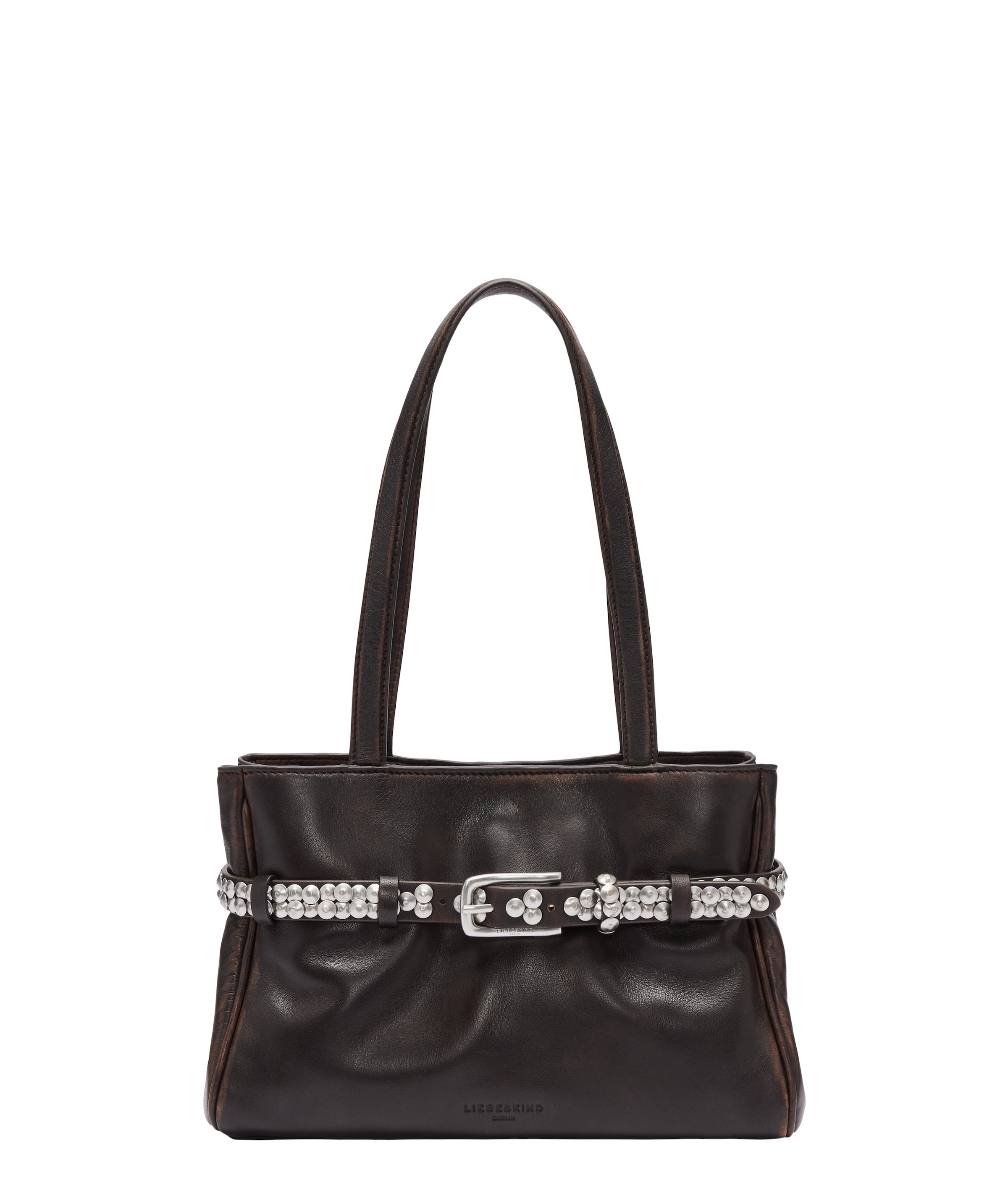 Liebeskind Berlin Shoulder Bag 'Nori' in Brown: front