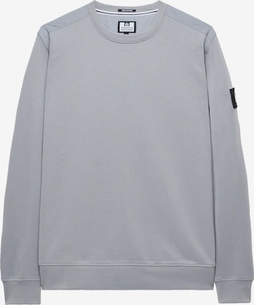 Sweat-shirt 'F Bomb' Weekend Offender en gris : devant