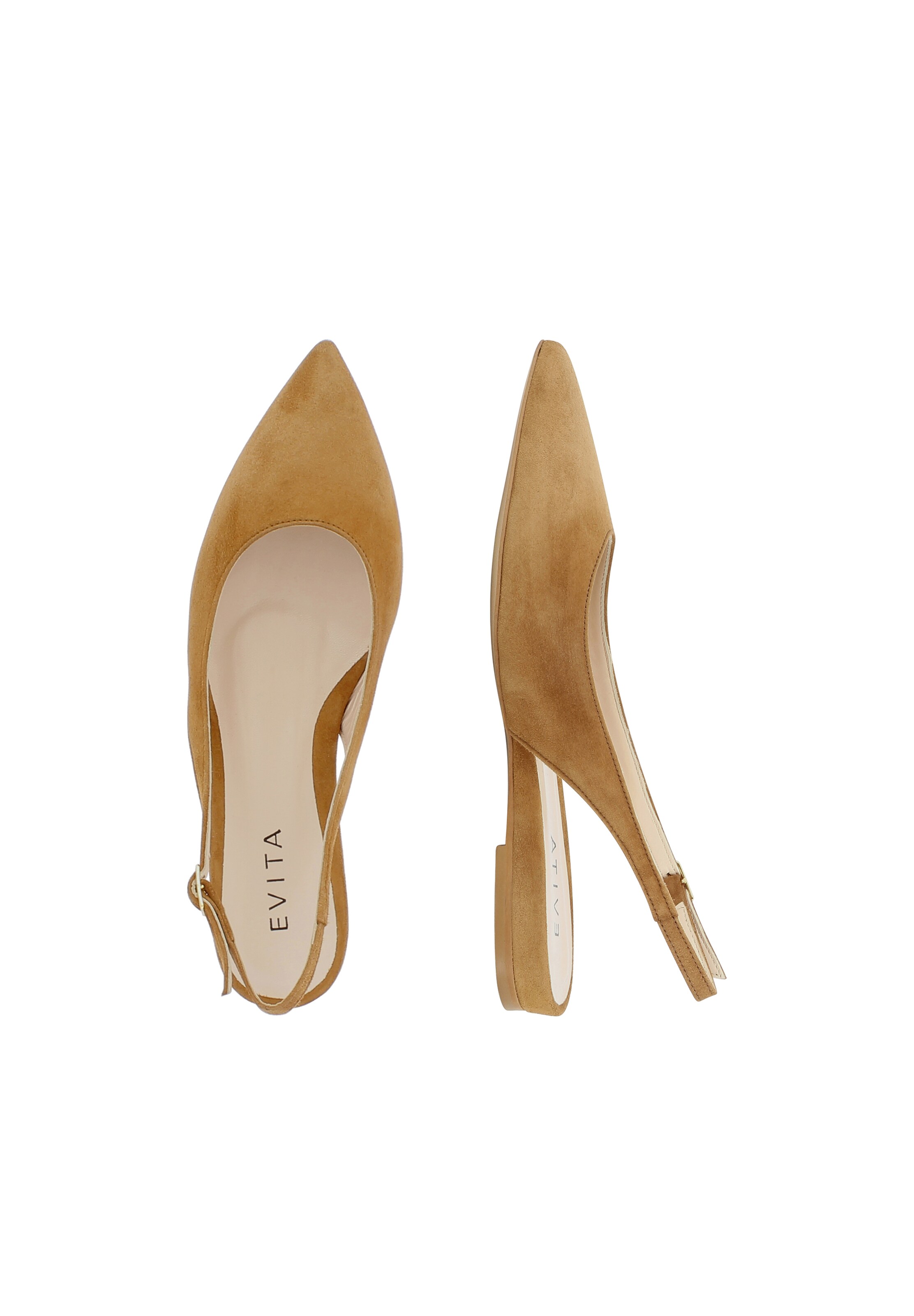 EVITA Slingback pumps in Brown