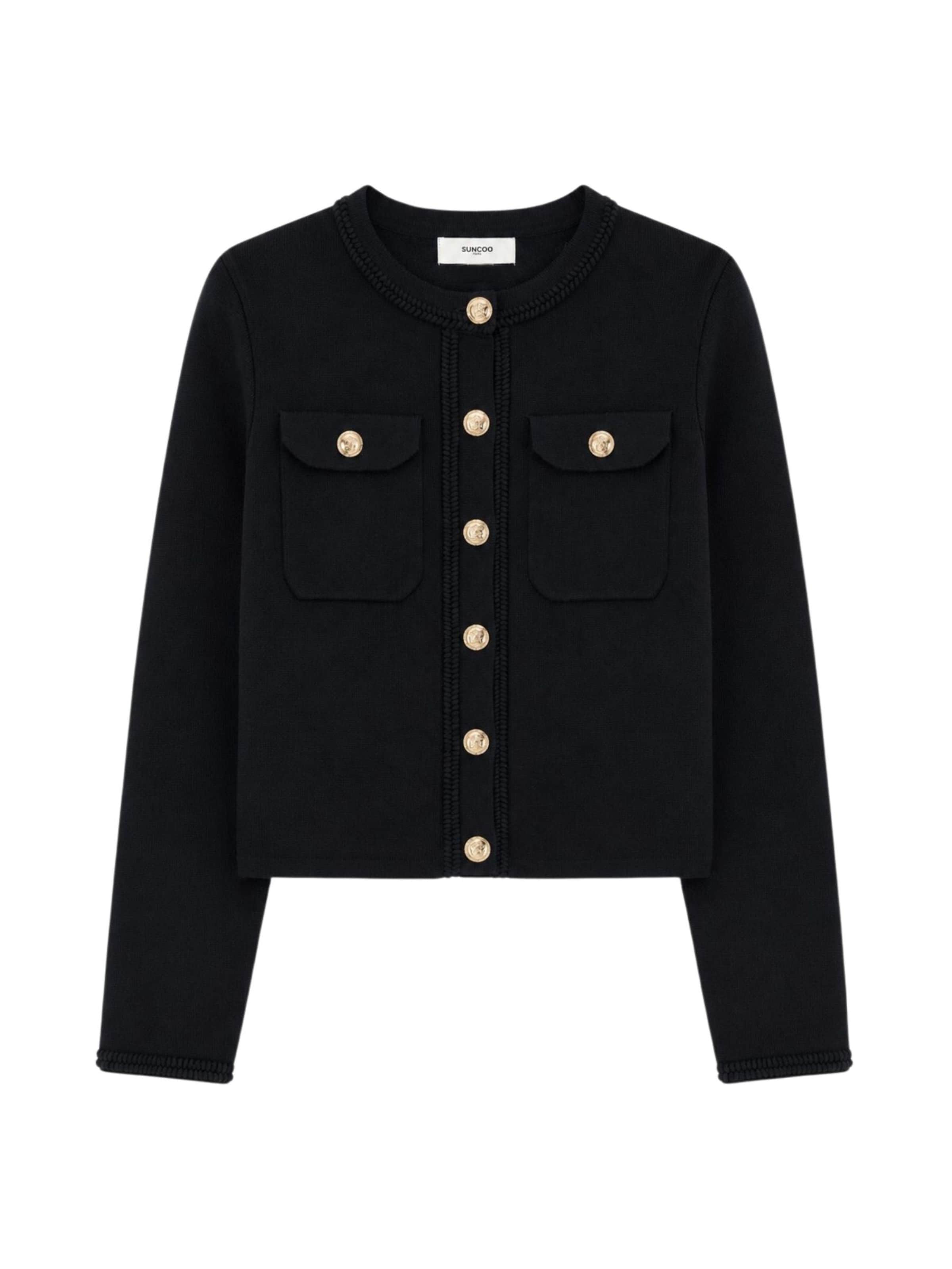 Suncoo Blazer in Black: front