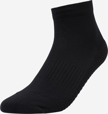 Chaussettes de sport Newline en noir : devant