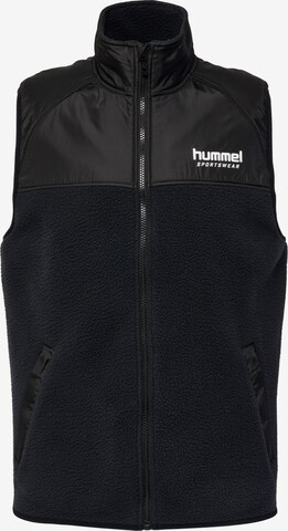 Hummel Bodywarmer 'Theo' in Zwart: voorkant