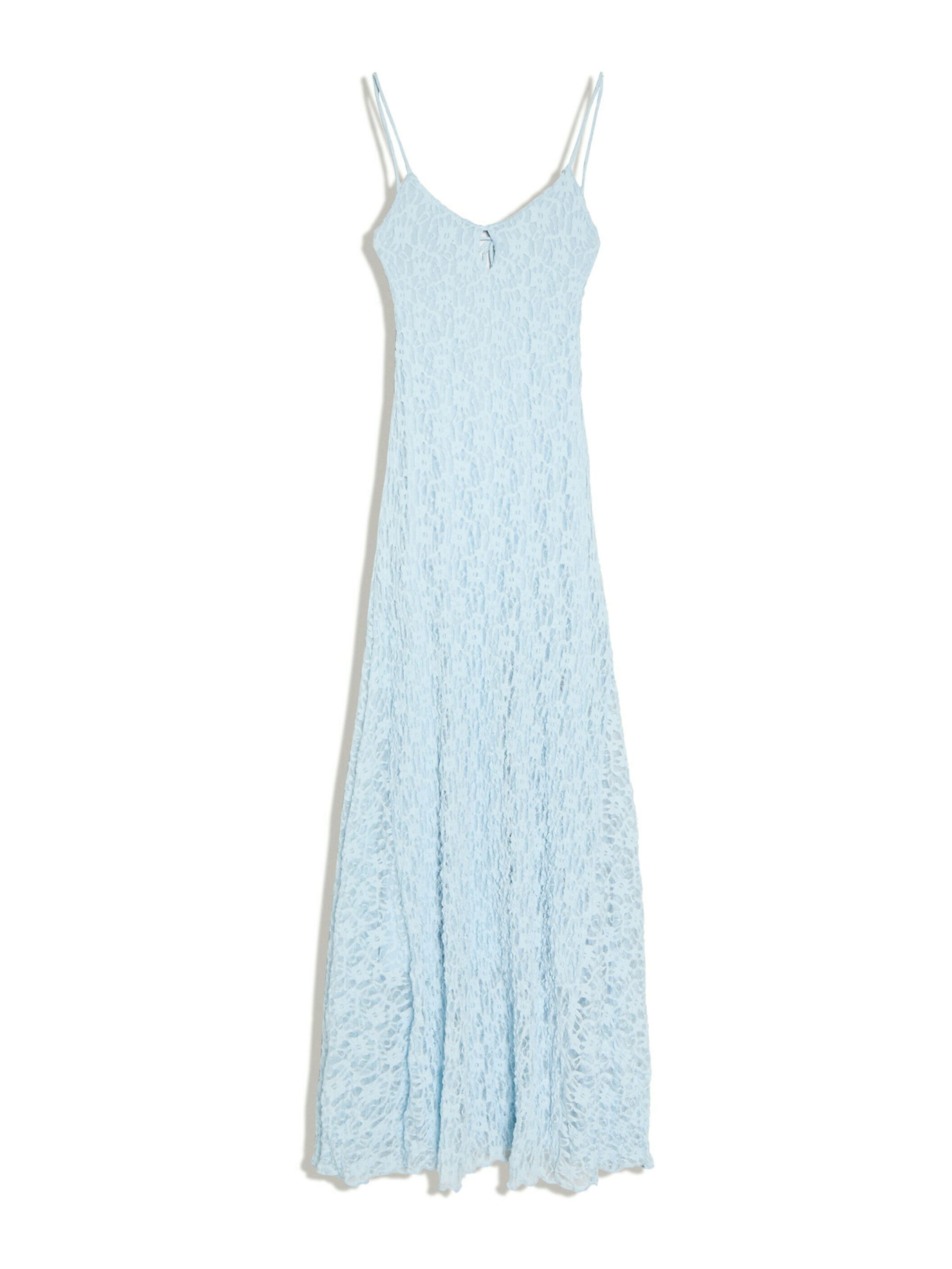 Bershka Obleka | modra barva: sprednja stran