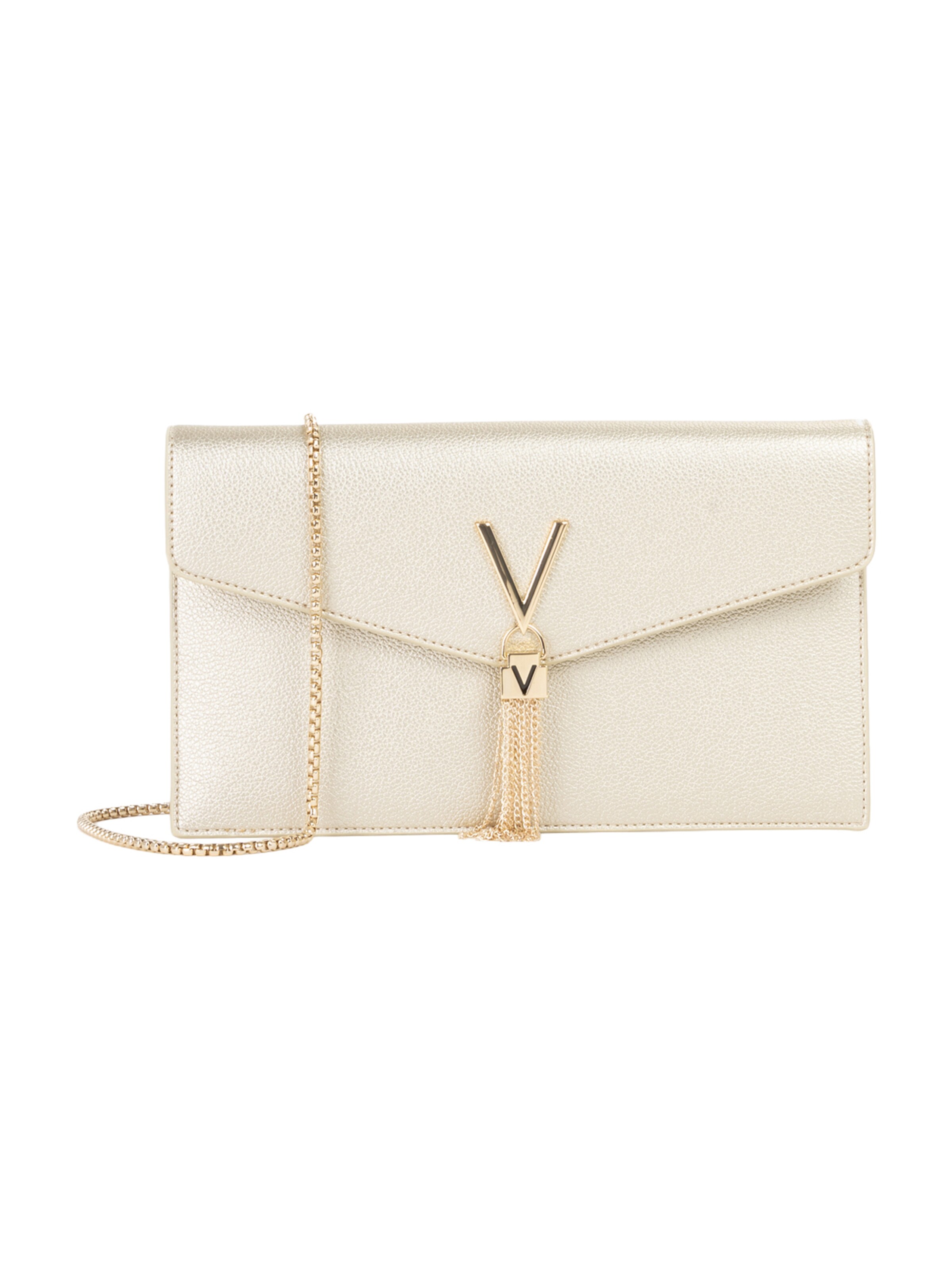 Pochette VALENTINO en or : devant