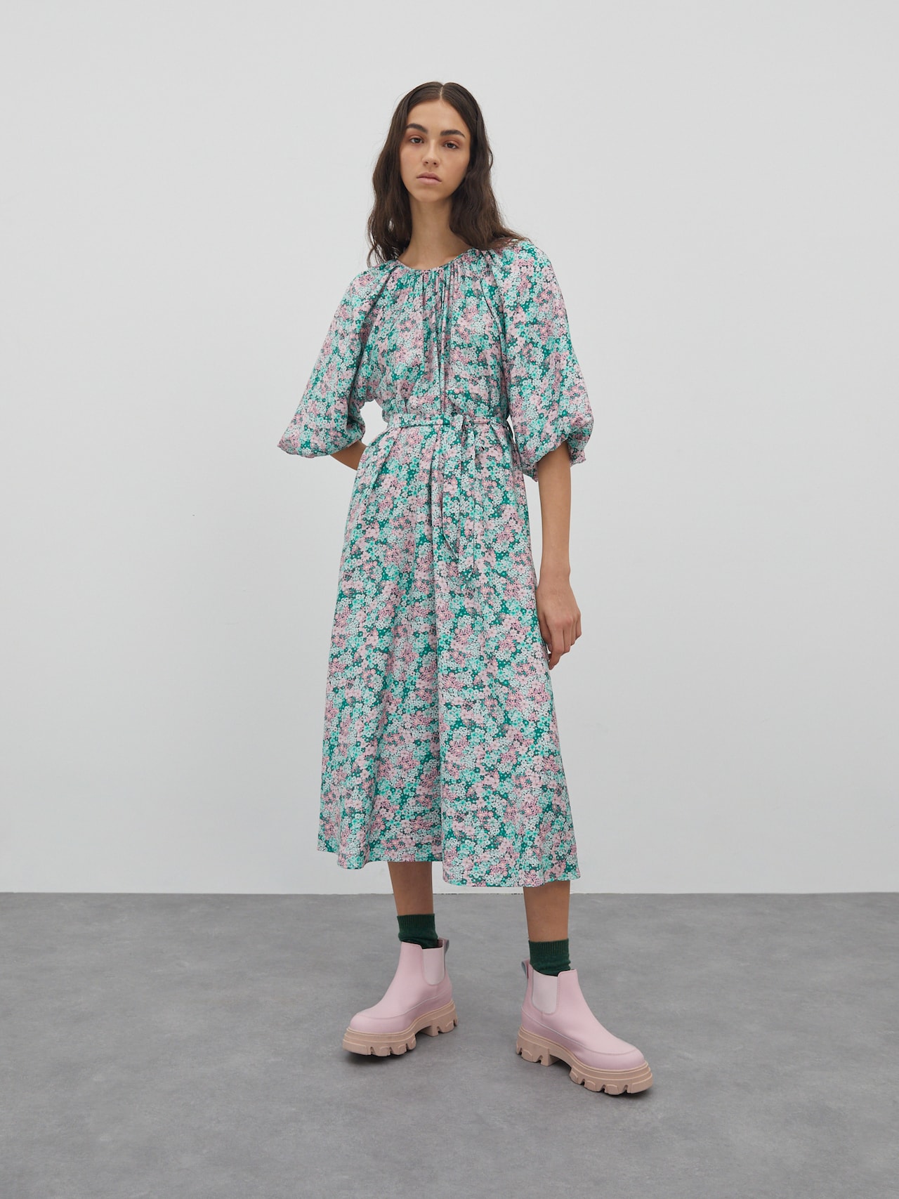 EDITED Jurk 'Fadia' Groen