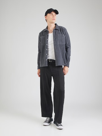 BLEND Regular fit Button Up Shirt 'BHFABER' in Grey