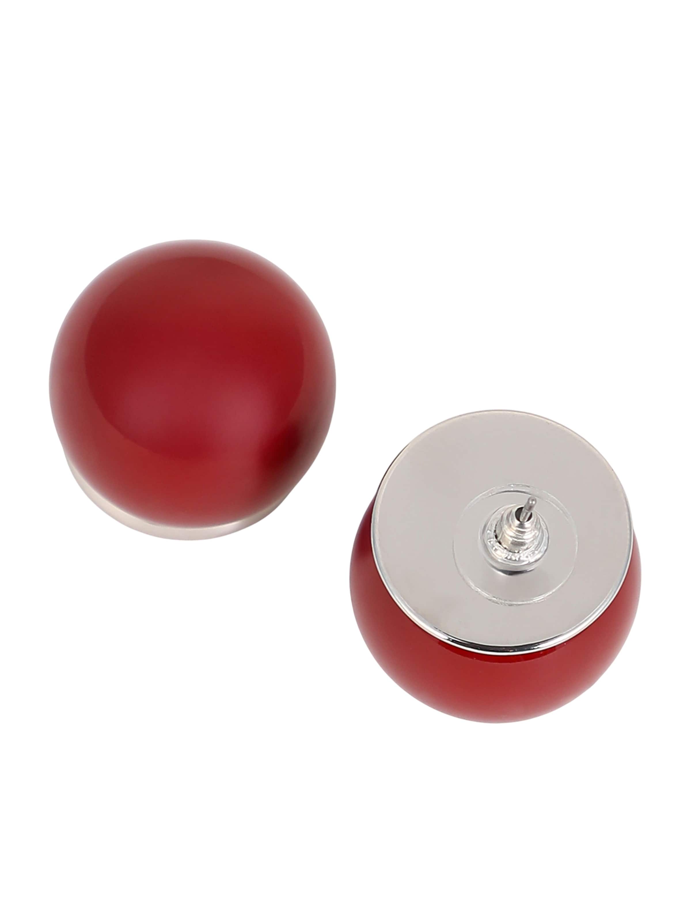 Boucles d'oreilles 'Braelyn' SOHI en rouge