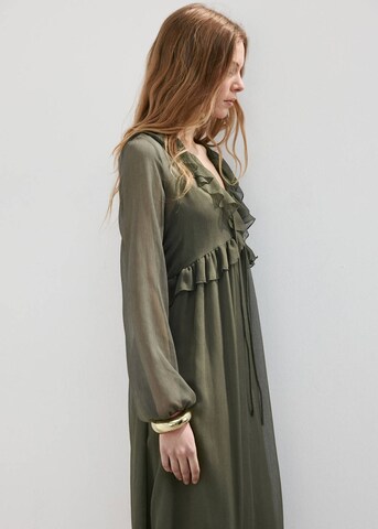 MANGO Kleid in Grün