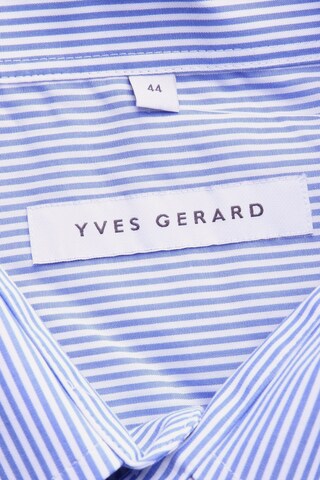 YVES GERARD Button Up Shirt in XS in Blue