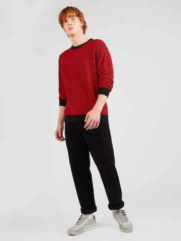 HUGO Sweater 'Sonderson' in Black