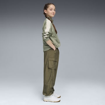 PUMA Loosefit Broek 'Bowtique' in Groen