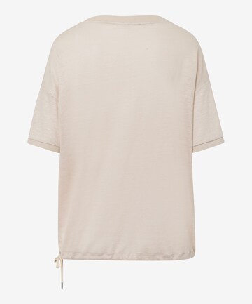 BRAX T-Shirt 'Candice' in Beige