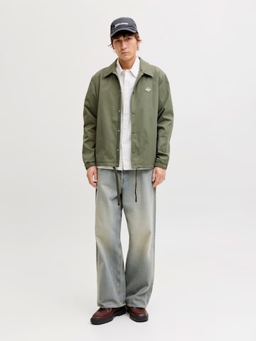 JACK & JONES Between-Season Jacket 'JORCATSKILLS' in Green