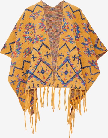 Mantellina di Gaya in giallo: frontale