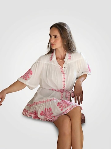 Robe-chemise 'Alessia' Miss June en rose