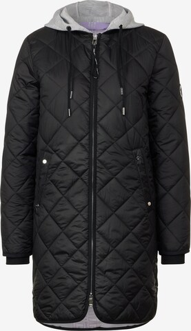 Manteau mi-saison STREET ONE en noir : devant