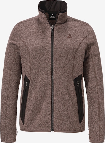 Veste en polaire fonctionnelle 'CIRC' Schöffel en violet : devant