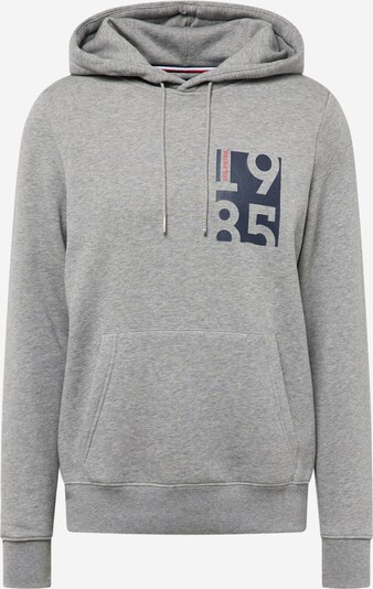 TOMMY HILFIGER Sweat-shirt en bleu marine / gris chiné, Vue avec produit