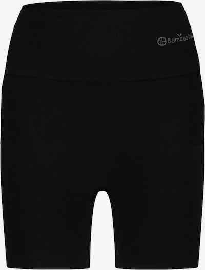 Bamboo basics Leggings 'Biker Short Jill' in S in schwarz, Produktansicht